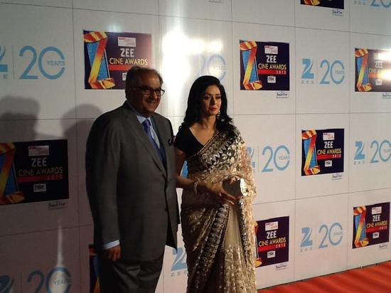 Sridevi-At-Zee Cine Awards-2013