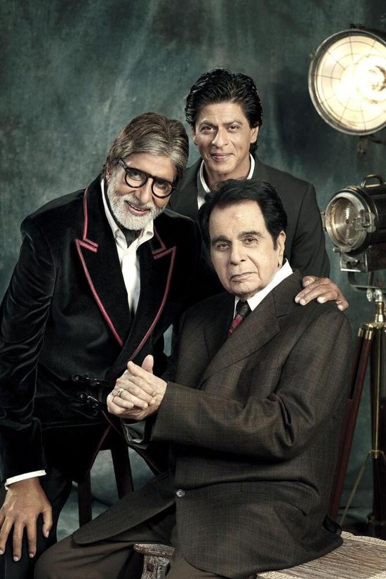 SRK-Amitabh-Bachchan-Dilip-Kumar-Filmfare-Photoshoot